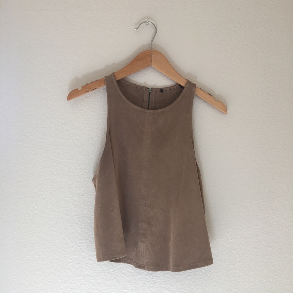 💛Nordstrom BP Suede Tank Top